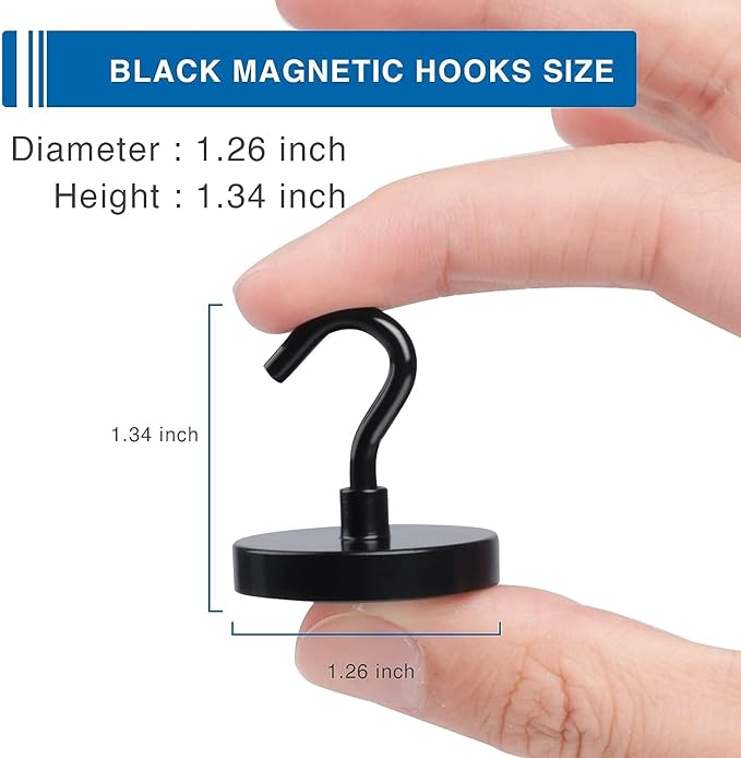 LOVIMAG Magnetic Hooks, 100lbs Magnetic Hooks - Image 2