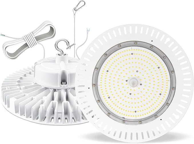 240W LED High Bay Light, AC100-277V 33, 600LM 0-10V Dimmable UL Listed IP65 by YELLORE-Professionalledlightsmanufacturerspecializingincommercialandindustriallighting
