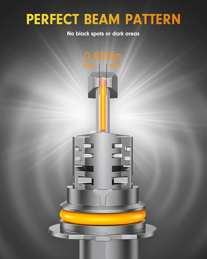 FAHREN 9007/HB5 led Bulbs, 10X Brighter 60, 000LM Ultra Brightness, 6500K Cool - Image 6