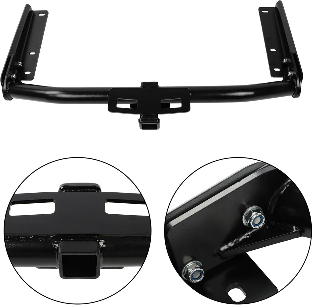 Class 3 Trailer Hitch Receiver Bumper Towing 2" Replacement for Highlander 2014 2015 2016 2017 2018 2019
