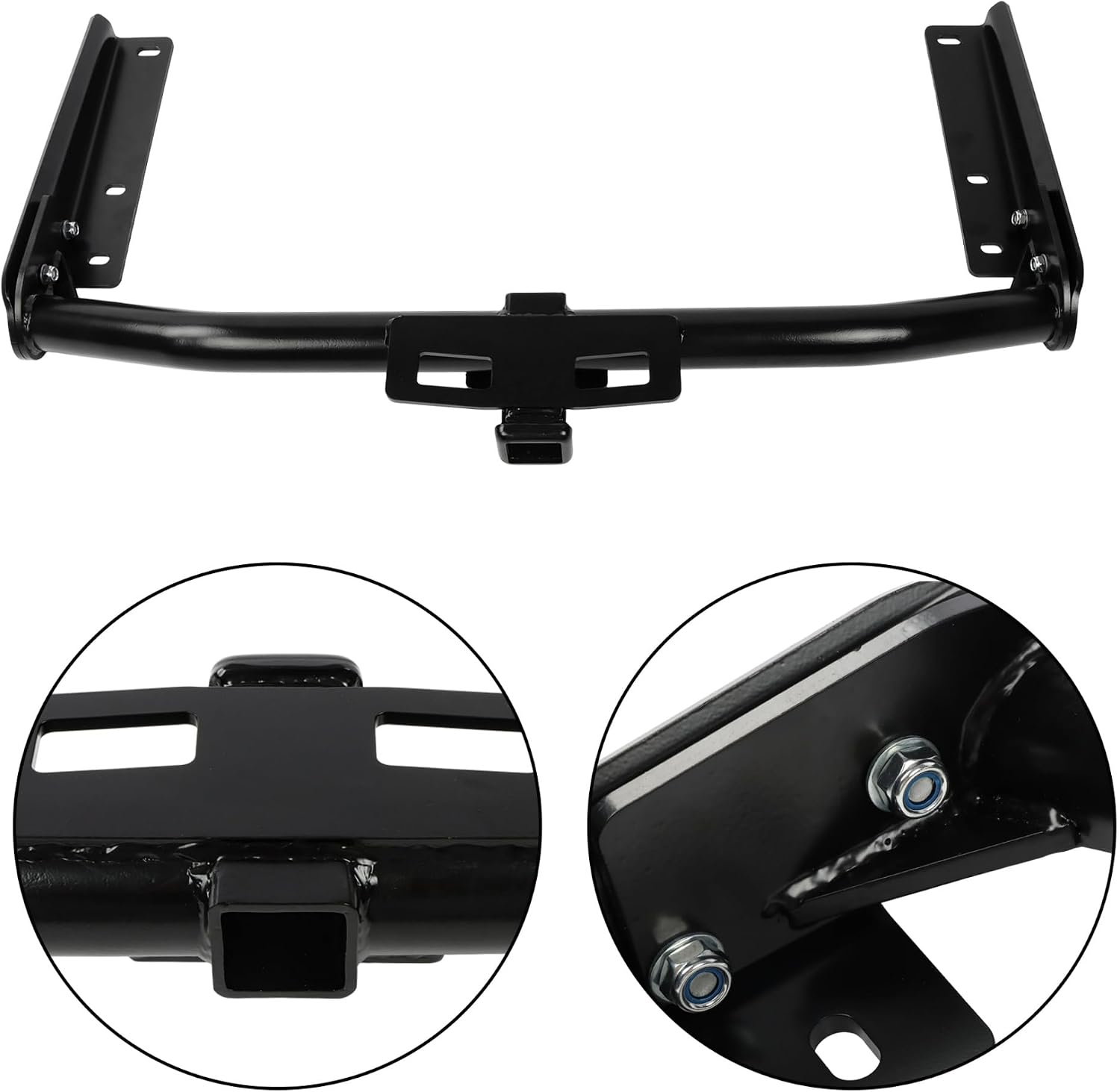 Class 3 Trailer Hitch Receiver Bumper Towing 2" Replacement for Highlander 2014 2015 2016 2017 2018 2019