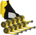Mytee Products Kinedyne 4" x 30' Winch Strap with 4" Corner Protector 20 Pack w/Carrying Bag