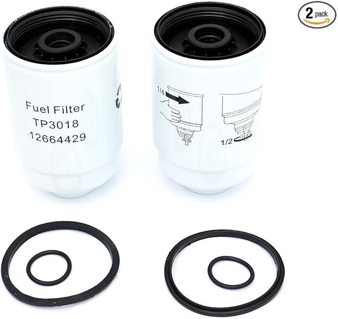 FKG Fuel Filters 6.6L Duramax Diesel TP3018, 12633243 fit by FKG