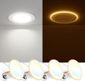 freelicht 4 pack 5/6 inch 5cct led recessed, main product view