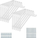 heavy duty closet shelf & rod brackets, wall, main product view