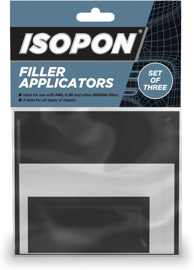 U-POL isopon Applicators for Body Filler - Set of 3