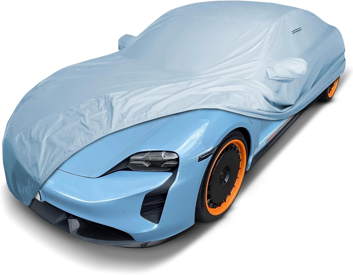 iCarCover Premium Car Cover for 2020-2024 Porsche Taycan Heavy Duty Waterproof