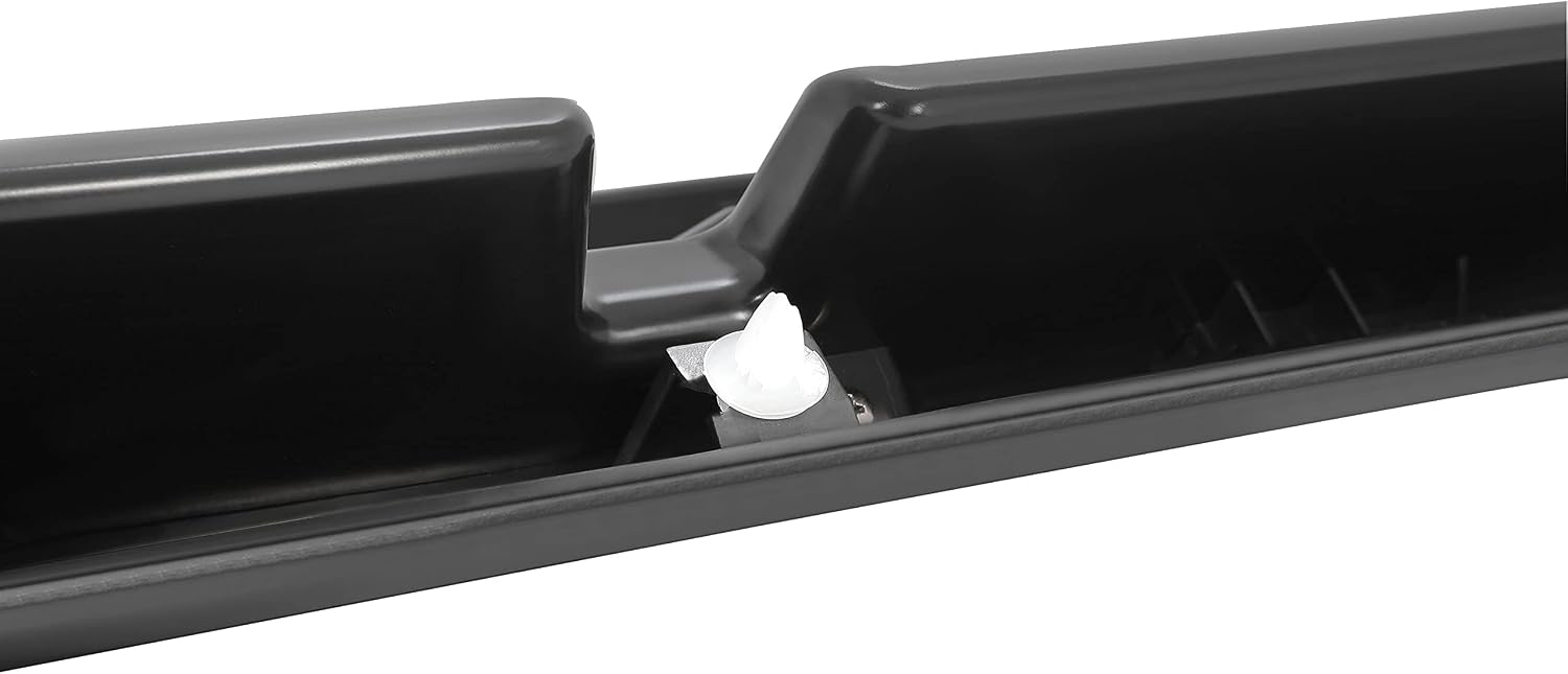 Kojem Hood Scoop Bulge Molding Compatible with 2014-2021 Toyota Tundra Platinum Style Color Code 202 Black Front Upper Grille