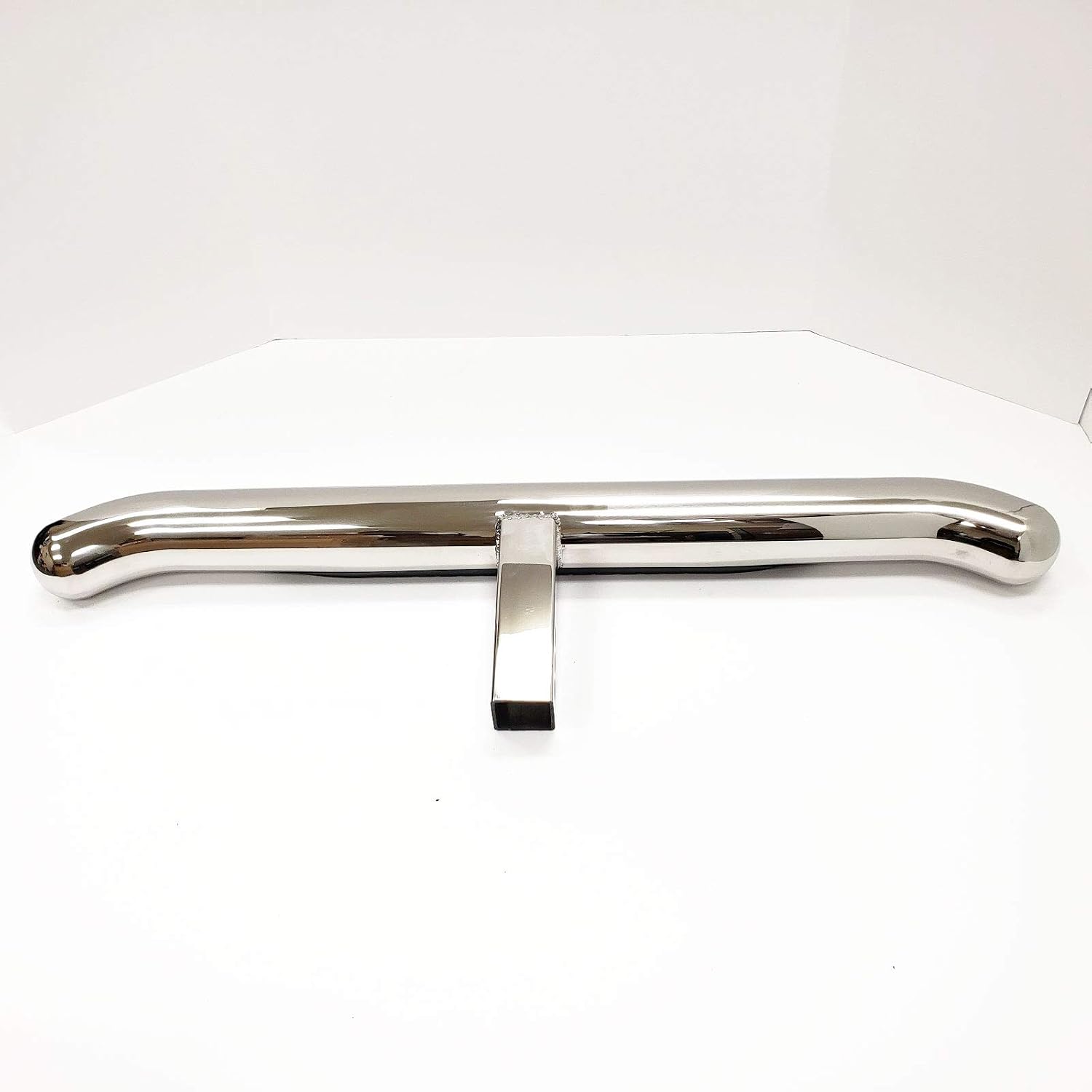 LEDIN 36" Lx3 Hx3 W Towing Hitch Step Bar 2" Receiver Chrome 3" Round Curved Universal Truck Trailer Rear Bumper Guard