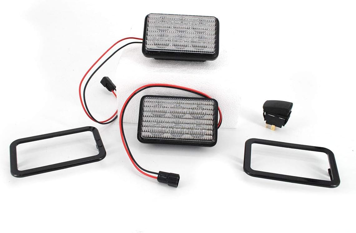 grasshopper mower led work light kit, improves visibility, main product view