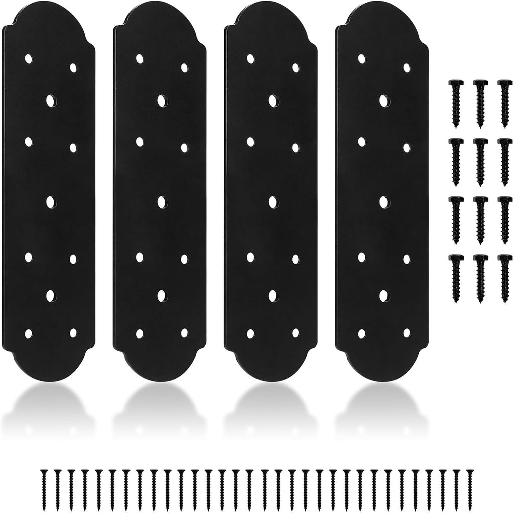 i shape steel flat bracket, 4 pcs 10", main product view