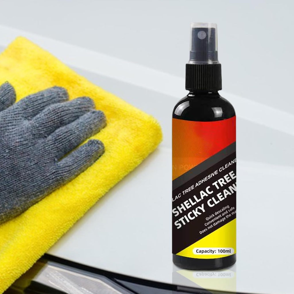 100ml Tree Sap Remover for Auto - Bird Poop Remover Cleaning Spray | Car Detail Spray | Car Exterior Cleaner for Bumper Stickers, Tree Sap, Bird Droppings