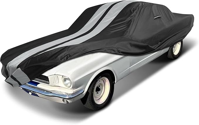 iCarCover Custom Car Cover for 1964-1968 Ford Mustang Waterproof All Weather by iCarCover