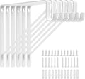 closet shelf rod bracket 11"x11", heavy duty closet, main product view