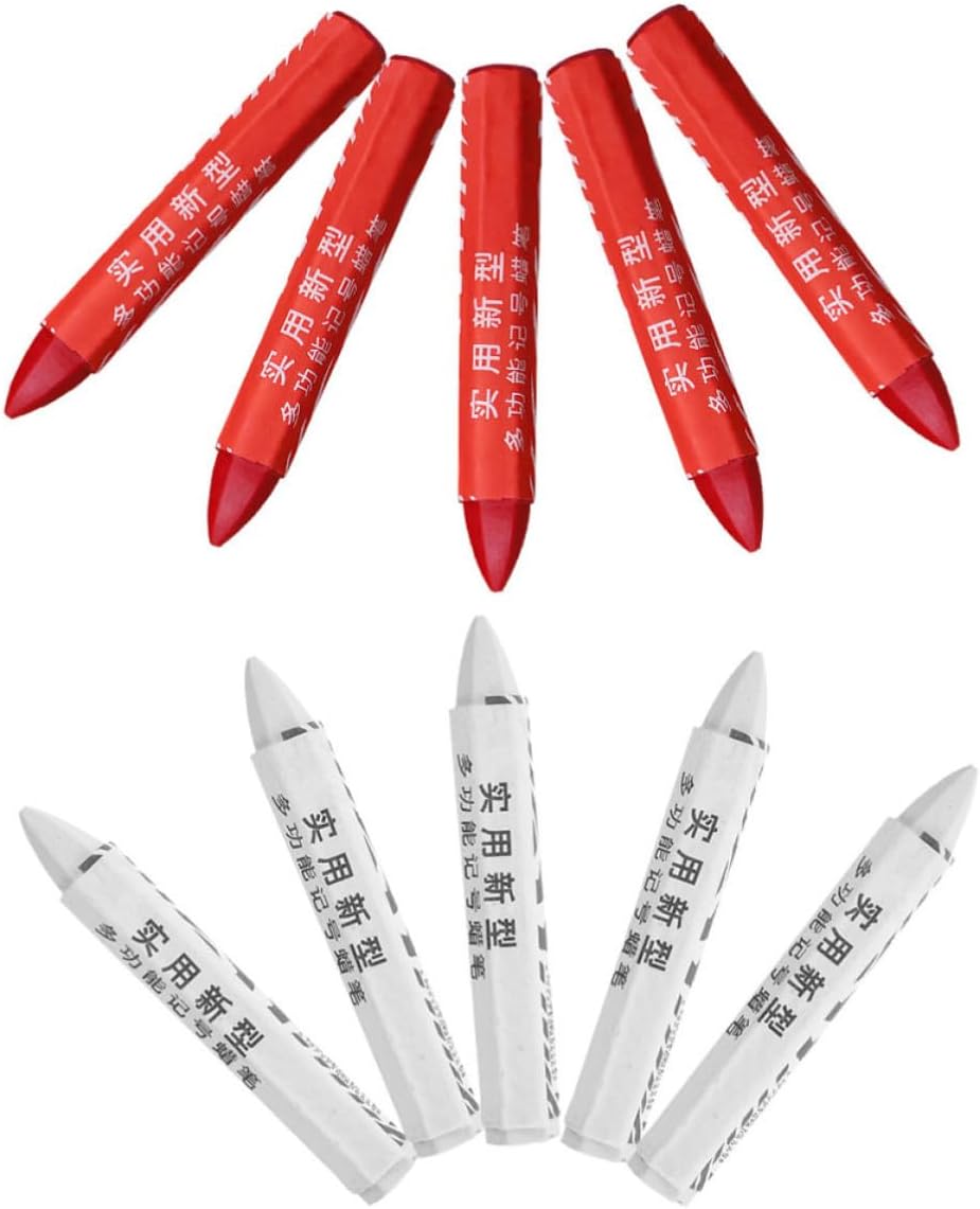 GANAZONO 20pcs Waterproof Wax Tire Marker Pen for Car and Motorcycle Tires for Automotive Maintenance