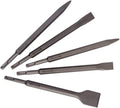 sds+ chisel set (5 pc-1 scaling, 2 bull, main product view