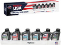 Pit Posse 304 Six Quart Oil Can Rack Holder 32" Caddy Wall Hanger Aluminum Shelf by PITPOSSEMOTORSPORTS