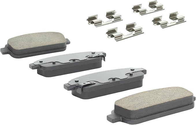 Premium Ceramic Rear Brake Pads Compatible - Image 2