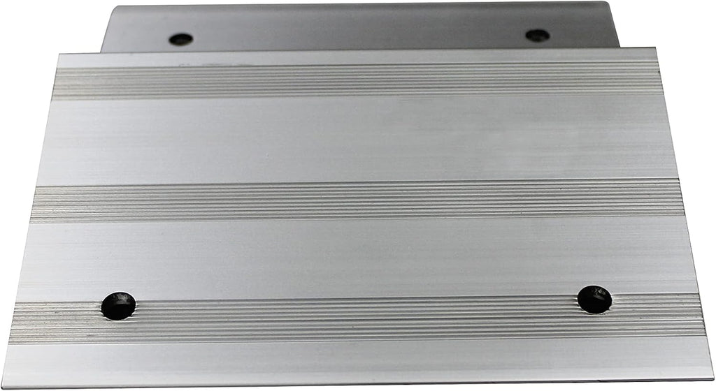 MaxxHaul Aluminum Ramp Top Kit 2 Pack Turns 2x8 Boards into Utility Loading Ramps 1400 lb Capacity with Non‑Skid Surface and Tailgate Protective Pads (80439)