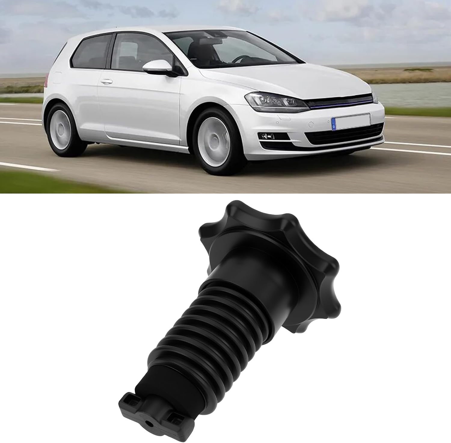 1Pc Spare Tire Hold Down Bolt 5Q0803899 5GG803899 127mm Compatible with Volkswagen Compatible with Golf Mk8
