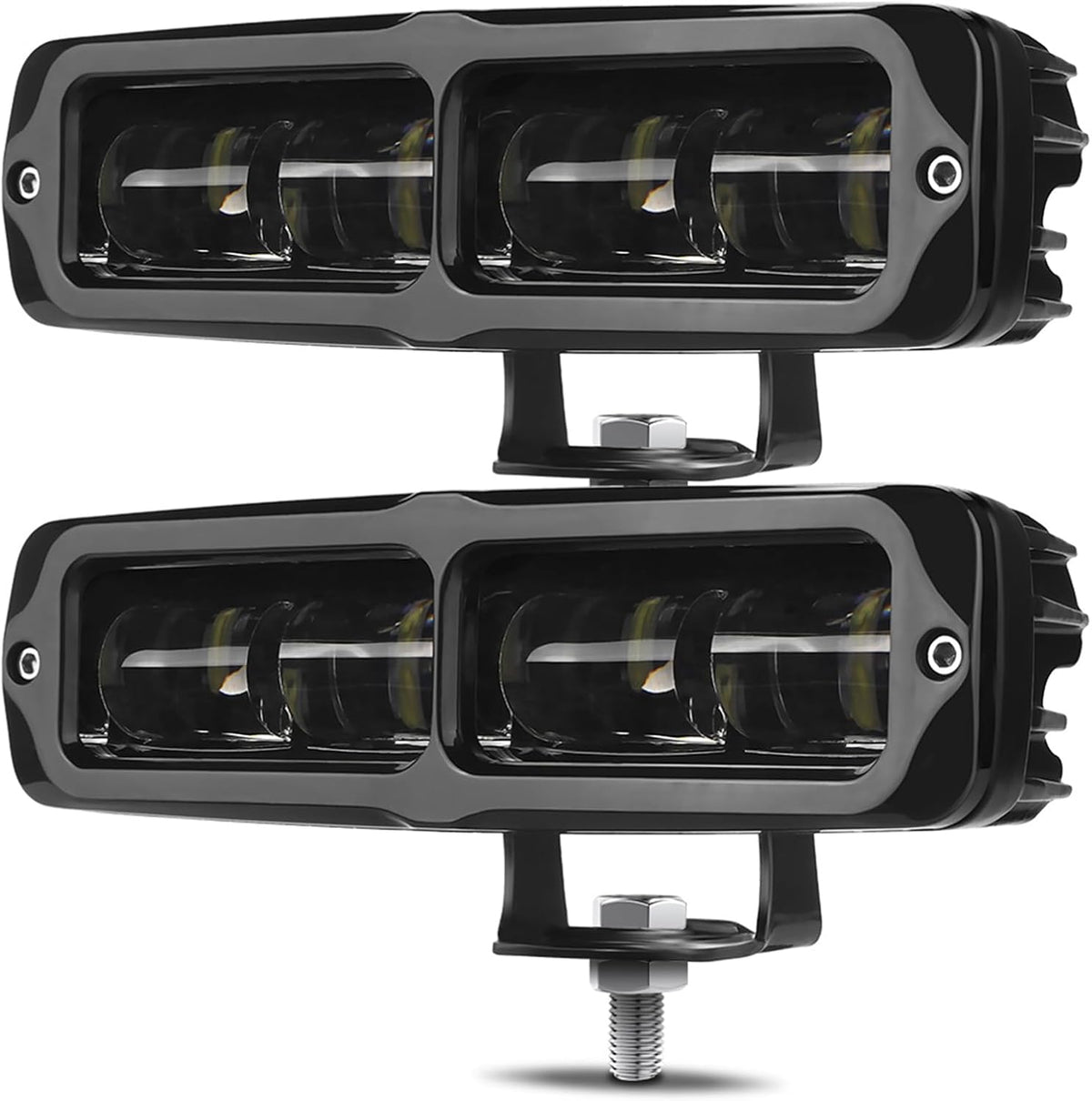 deri 6 inch led light bar, 2pcs 6000lm, main product view