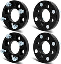 SCITOO 4Pcs 4x100 to 4x4.5 Wheel Adapters 1" Center Bore 67.1mm Studs 12x1.5 4 Lug Wheel Spacers Fit for Ford Escort for Chevrolet Spark for Chevrolet Aveo Cobalt for Honda for Accord for Honda