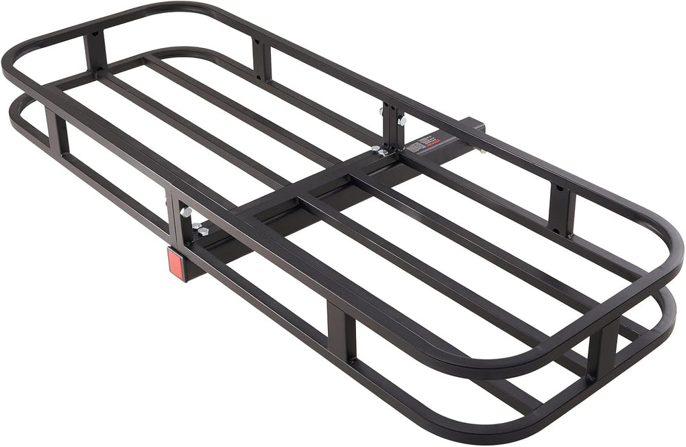 VEVOR 53 x 19 x 5 in Hitch Cargo Carrier, 500lb Capacity Trailer Mount Basket...
