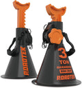 Jack Stands, 3 Ton (6,000 lbs) Heavy Duty Car Jack Stands with Integrated Steel Base and Double Locking, 11-1/4 to 16-9/16 inch Adjustable Height, for SUV, Truck, and Car, 1 Pair
