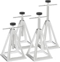 RVGUARD RV Stack Jacks 4 Pack, Aluminum Stabilizer Jacks for RV Trailer Camper, Single Support Up to 6000 Lbs, Adjustable from 11" to 17"