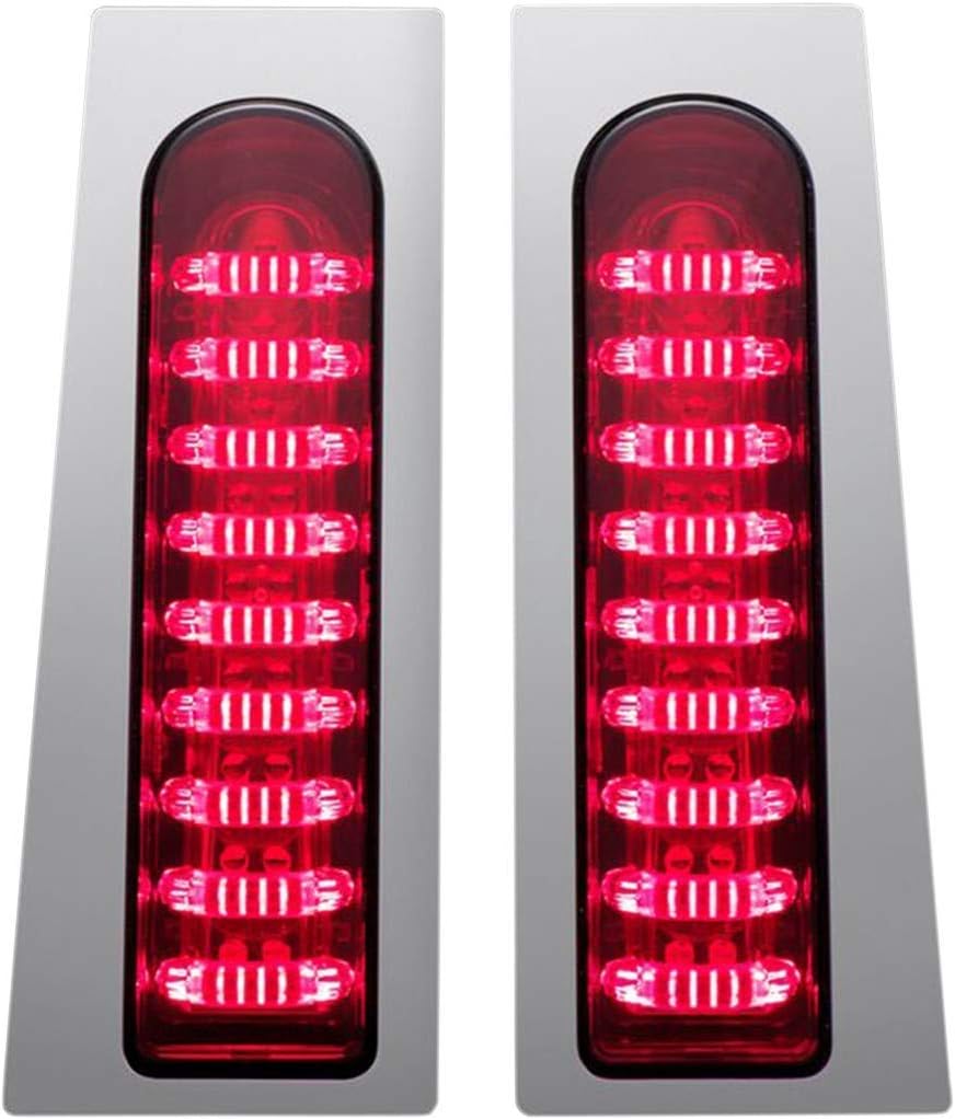 Chrome ProBEAM Fillerz with Red Lens