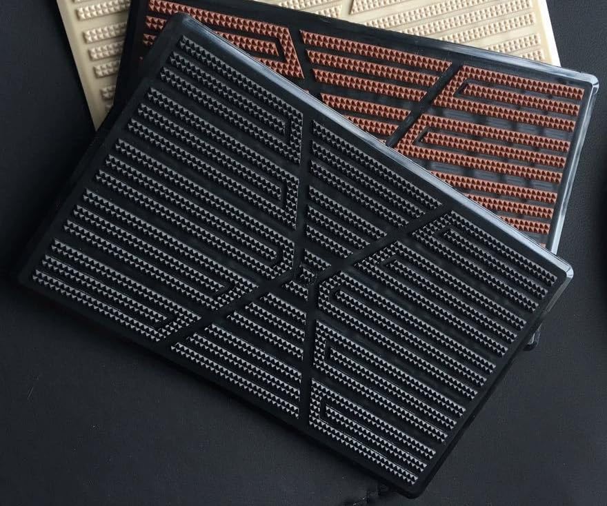 Car Floor Mat,2PCS Carpet Repair Patch Replacement Cars Floor Protector Foot Heel Pedals Automotive Mat Covers Protector