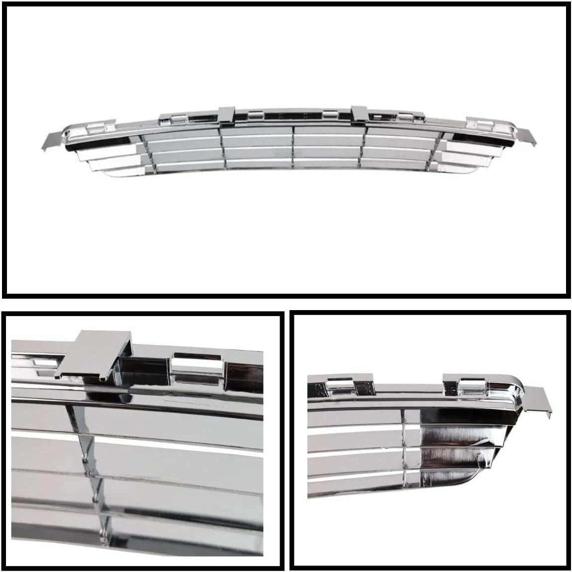 Front Bumper Grille 2009 2010 Compatible With Toyota Corolla Sedan (Base CE LE XLE XRS S) Front Grill Front Bumper Cover Lower Grill Center For Model North America Built