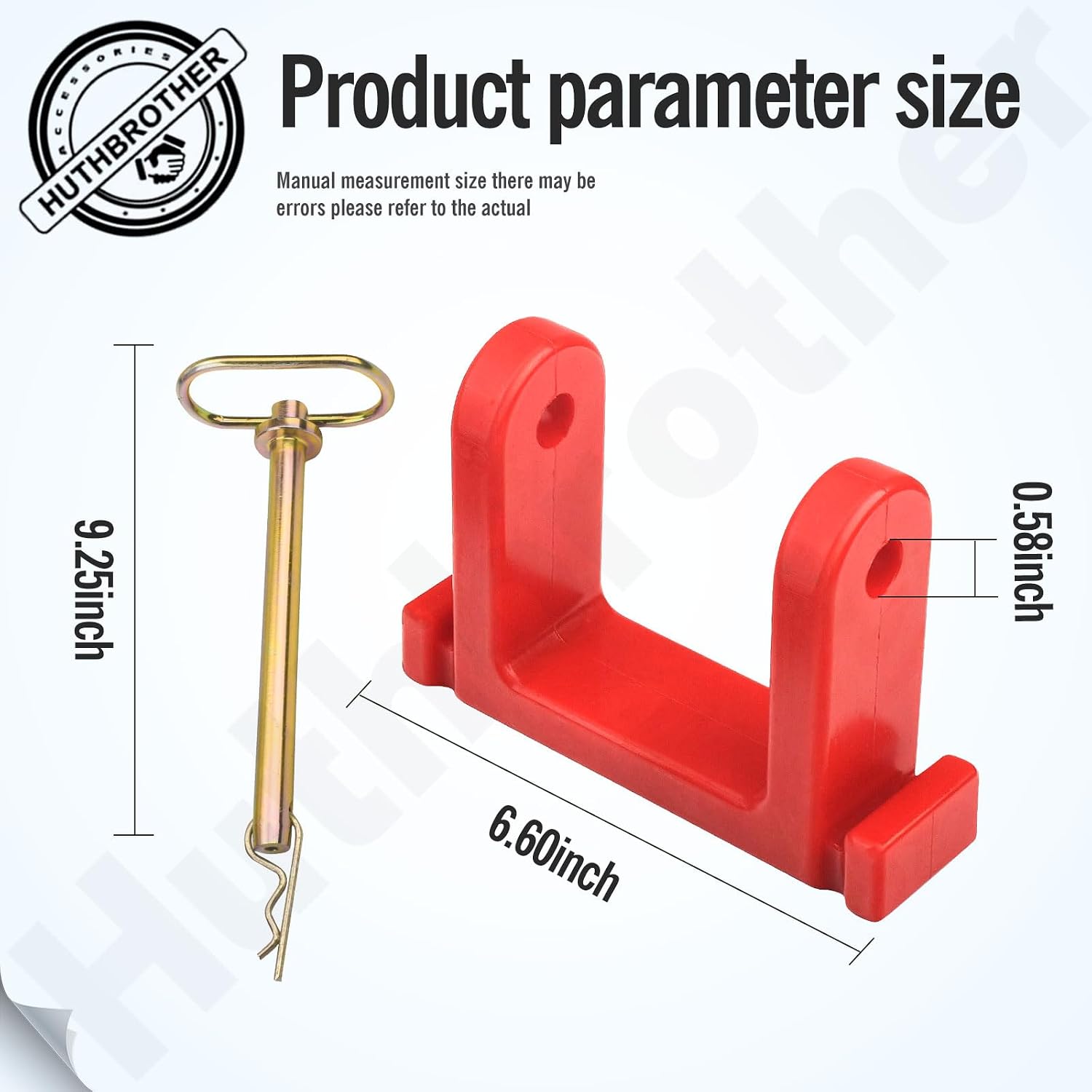 5801632 Trailer Bumper & Hitch Pin, Compatible with Sea-Doo PWC Bow Stops PWC-5A, Jet Ski Waver Runner,