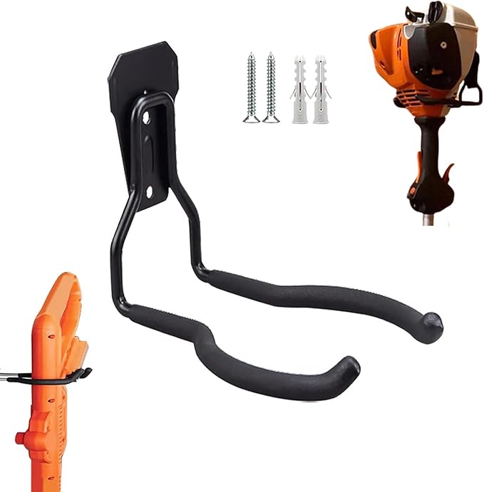 2Pcs Leaf Blower Hanger for Garage, Leaf Blower Rack for Garage, Leaf Blower - Image 7