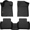 Binmotor-Floor Mats for Nissan Altima 2014 2015 2016 2017 2018, Front & 2nd Row by VisittheBinmotor