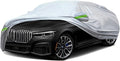 TUCAREST 6-Layers Premium Full Car Cover Hard Shell Zipper Design Waterproof by TUCAREST