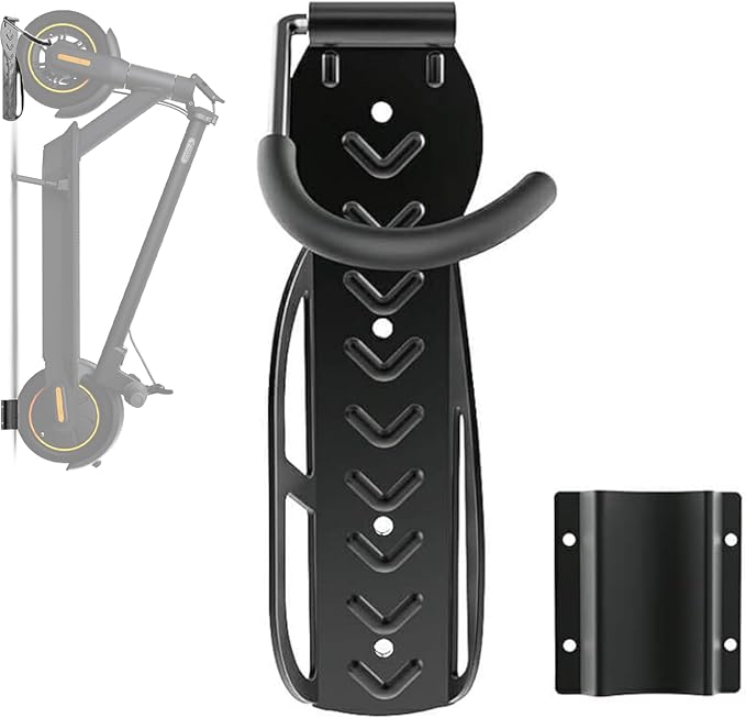 Scooter Rack Garage Wall Mount Bicycles Hanger Storage Bike Stand Hooks by Felixstory