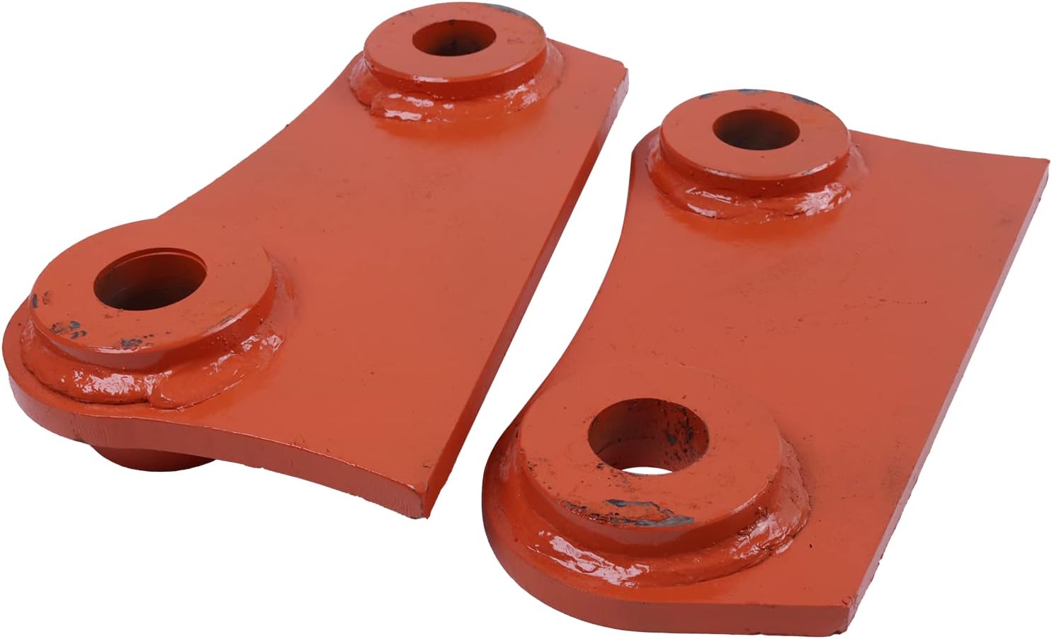 A Set of Bucket or Attachment Ears Compatible with Cat 305/306 Mini Excavator Bucket Attachment Ears Weld on 45mm 10-1/4" c-c