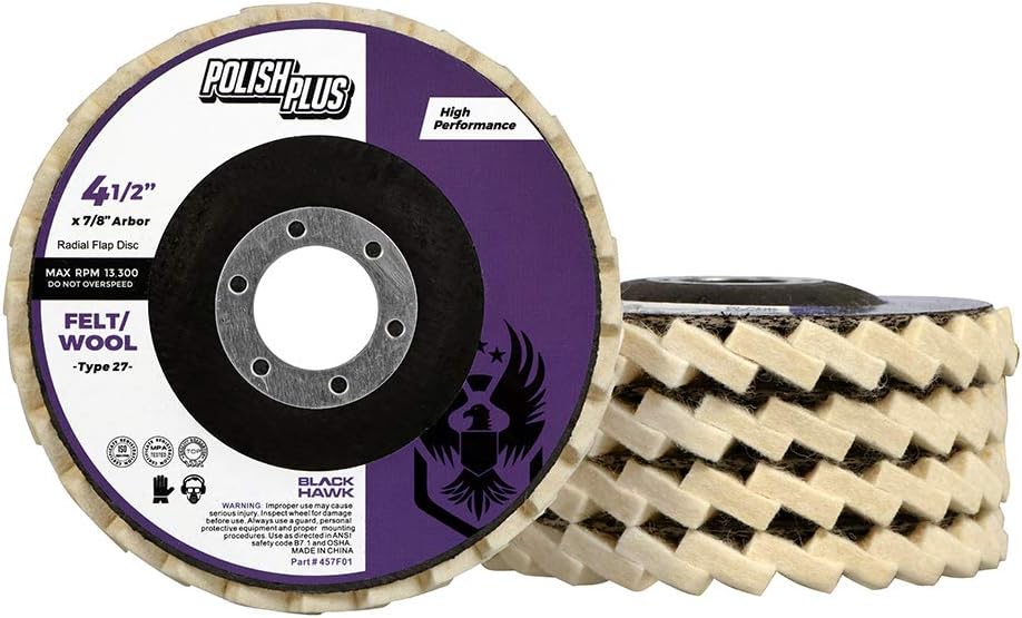 bha 4-1/2 polish plus felt flap disc for, main product view