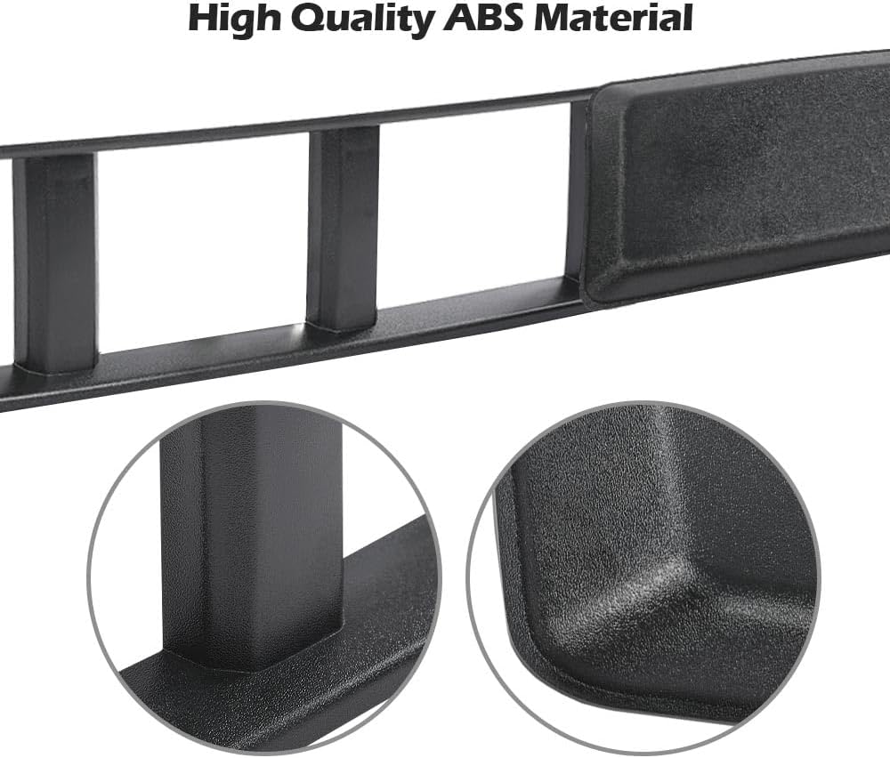G-PLUS Front Bumper Lower Grille Panel Cover & Bumper Pads Fit F150 18-20 | JL3Z17B968BB Black ABS Plastic