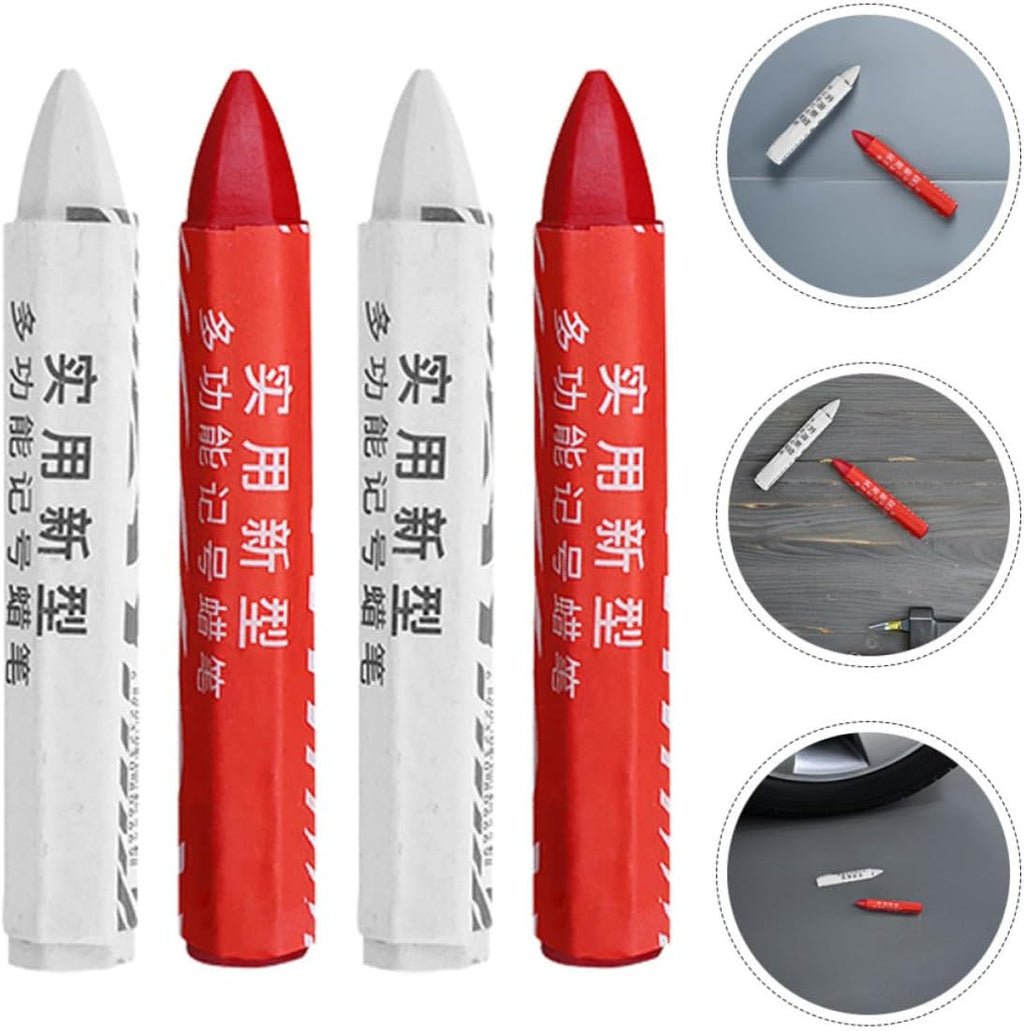 LABRIMP Car Tire Marker Pens Tire Paint Pen Waterproof Wax Crayons 20pcs for Vehicle Maintenance and Convenient Marking Versatile Use