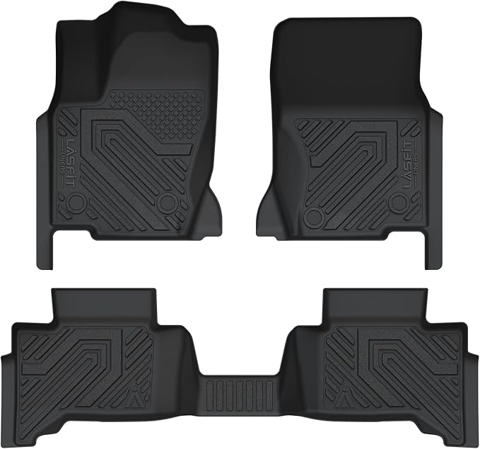 LASFIT Floor Mats Custom Fit for Toyota Land Cruiser 2024 2025, All-Weather - Image 2