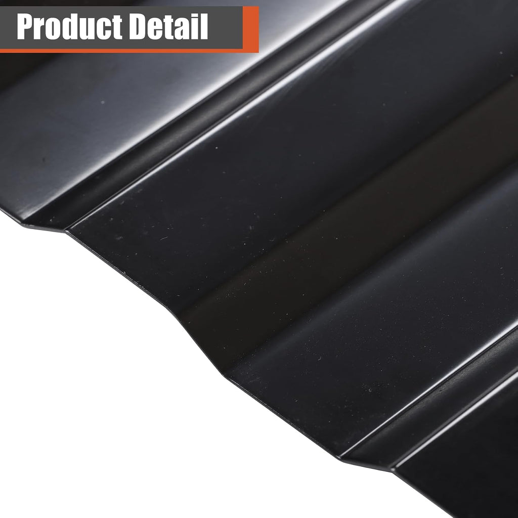 labwork Black Steel Truck Bed Floor Patch Panel Black 4Pcs Replacement for F250 F350 F450 1999-2016 926-881