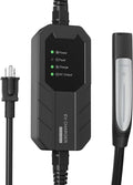 16 Amps Level 1 Tesla Charger, NEMA 5-15 Plug, Portable Electric Car Charger by Megear