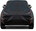 Breathable New Material, Waterproof Car Cover, Locks and Zipper Doors,