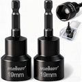 HORUSDY 2-Pieces RV Leveling Scissor Jack Socket Drill Adapter, 1/4 Inch Hex Shank, Fits 3/4 Inch or 19mm Hex Drive Jacks