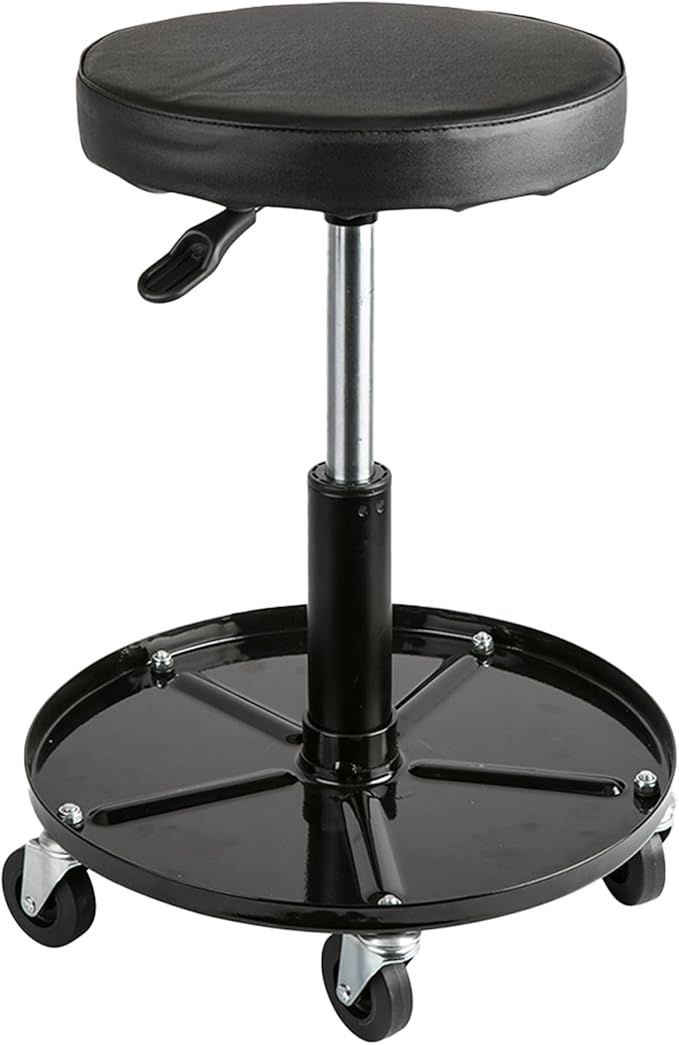 Aain Heavy Duty Adjustable Rolling Seat, by AainTools