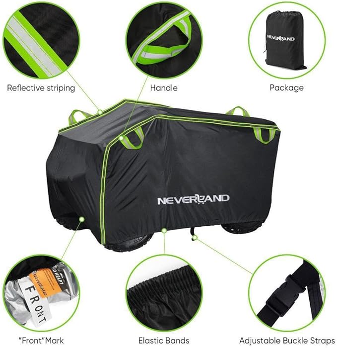 Neverland ATV Cover, Waterproof Heavy Duty 4 Wheeler Cover - Image 3
