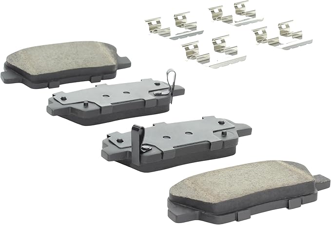 Premium Ceramic Rear Brake Pads Compatible - Image 2