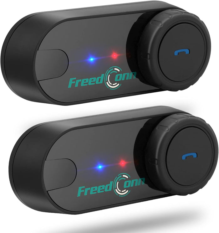 FreedConn TCOM VB Motorcycle Helmet Bluetooth Headset, Motorcycle Communication